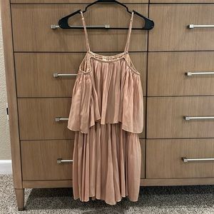 Romper, size medium, tan, worn once